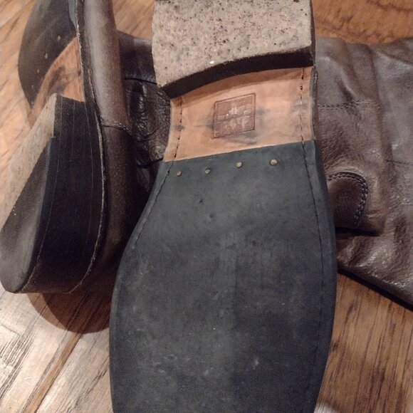 Frye Tall Dark Brown Boot - Picture 6 of 9